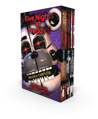 Box Five Nights At Freddys 3 Volumes Fnaf Jogos Frete Grátis